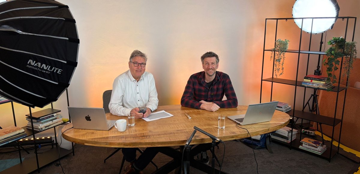 Frank Buchner (RCE) en Jaap Lageman (moderator)
