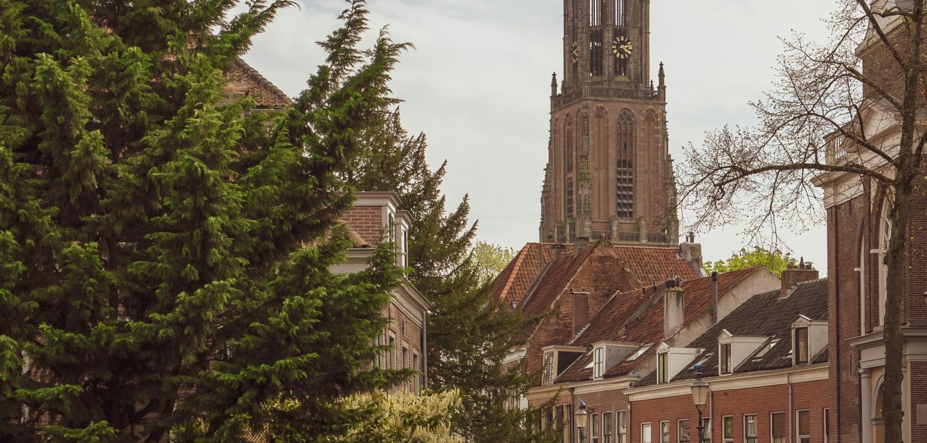 Skyline van historisch Amersfoort